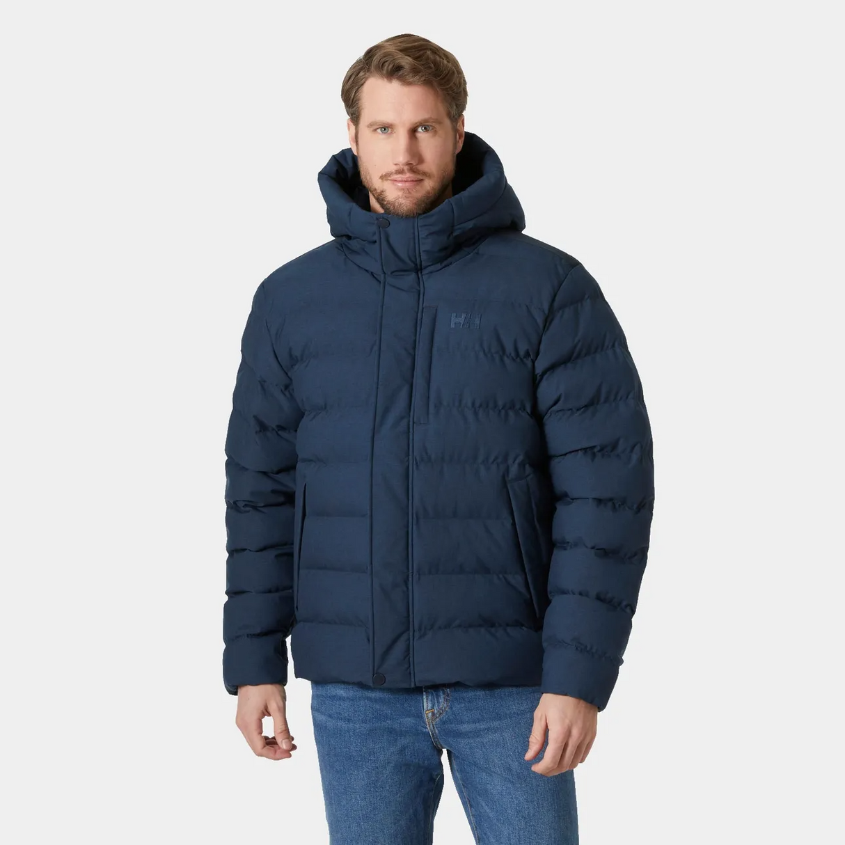 Helly Hansen Men Alby Puffy Jacket - Navy Melange