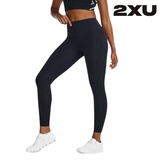 2XU Women Form Soft Touch Hi-Rise Compression Tights - Black / Black