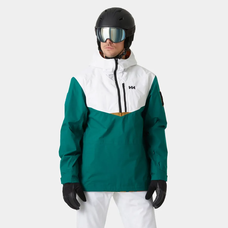 Helly Hansen Men Après Ski Anorak Emerald