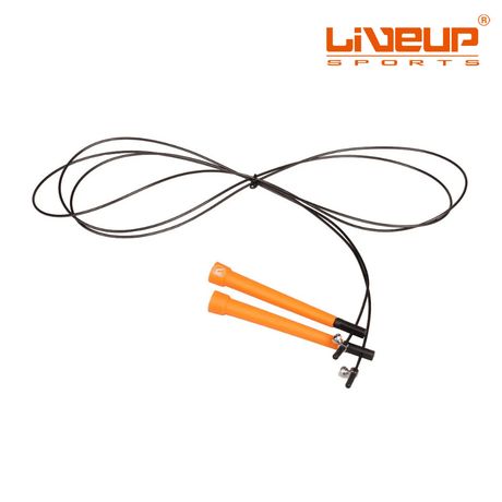 Explore LiveUp Cable Jump Rope - Orange / Black Handle for trail, outdoor & lifestyle use | Liv Activ Singapore