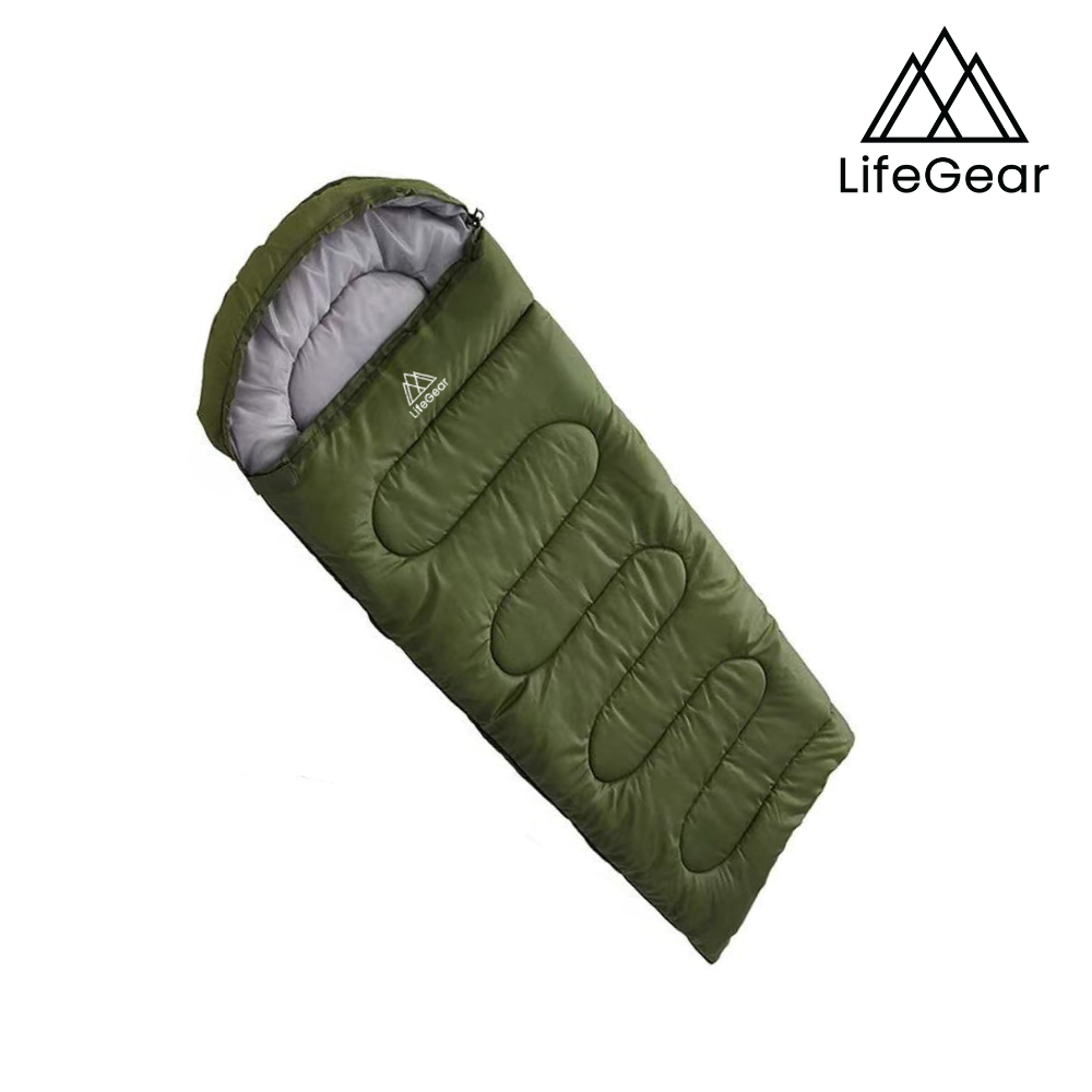 Lifegear Cloud 700G Sleeping Bag - Green – Liv Activ