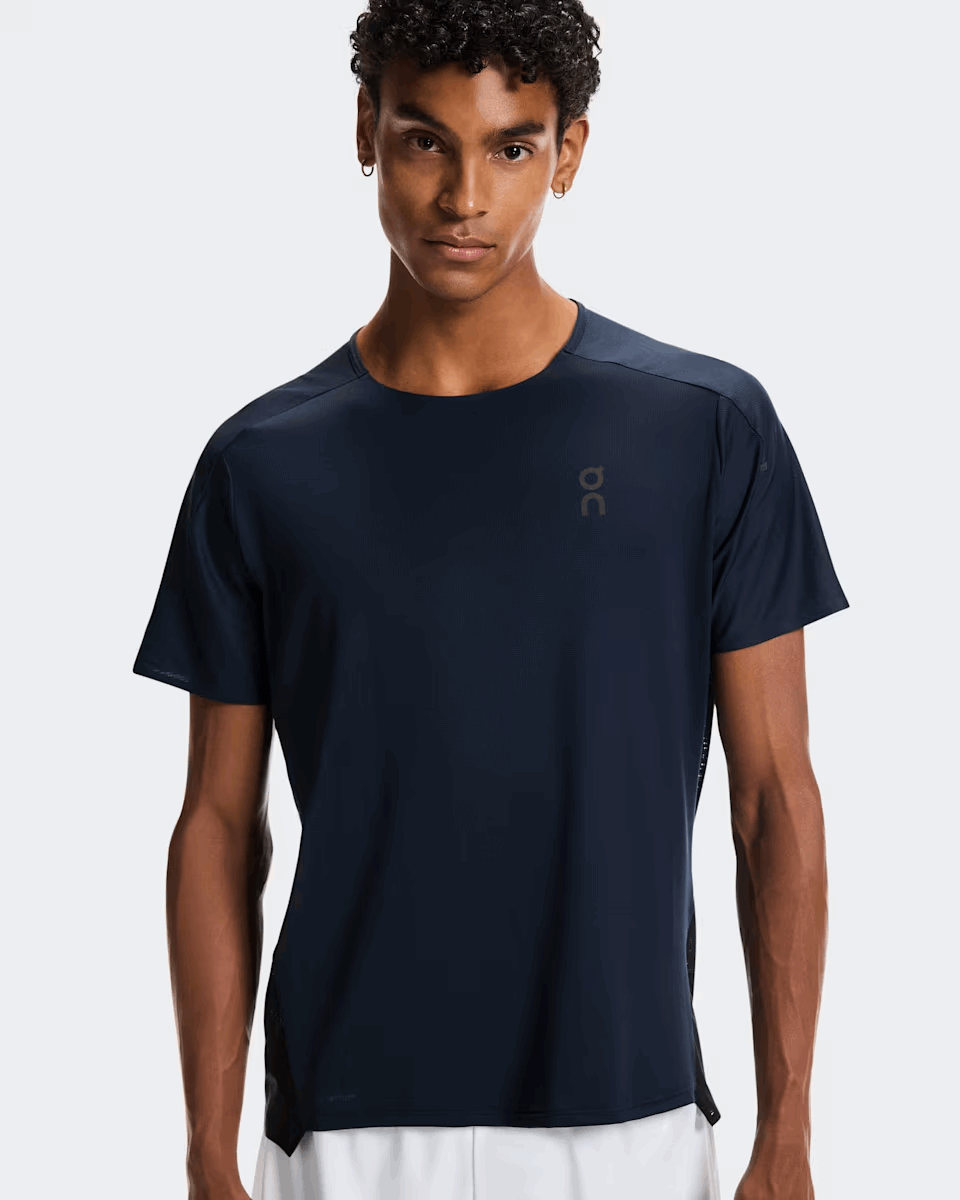 Explore On Men Performance-T - Navy / Black for trail, outdoor & lifestyle use | Liv Activ Singapore