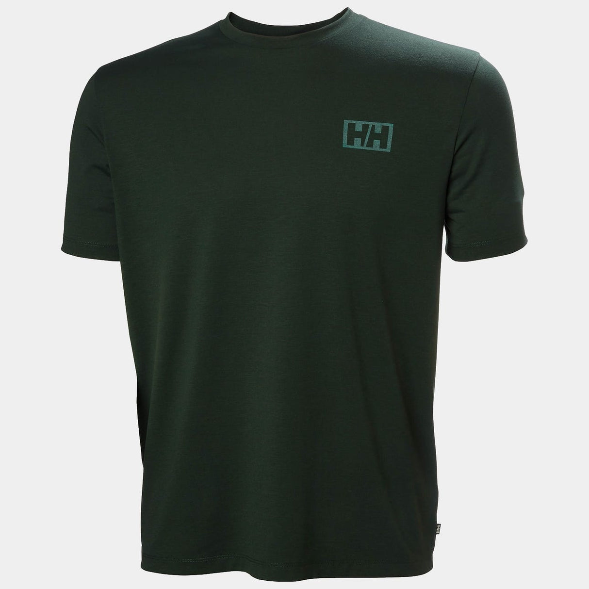 Explore Helly Hansen Men Skog Graphic T-Shirt - Dark Jungle for trail, outdoor & lifestyle use | Liv Activ Singapore