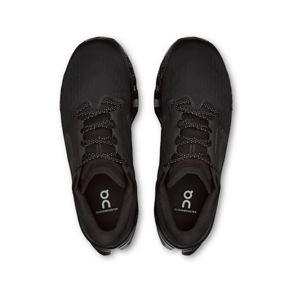 Explore On Men Cloudmonster 3 - Black / Black for trail, outdoor & lifestyle use | Liv Activ Singapore
