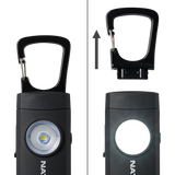 Nathan Sports Siren LED Alarm RX Loud 120+ DB - Black / Silver