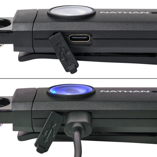 Nathan Sports Siren LED Alarm RX Loud 120+ DB - Black / Silver