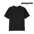 Explore Patagonia Men Boardshort Logo Pocket Responsibili-Tee® - Ink Black for trail, outdoor & lifestyle use | Liv Activ Singapore