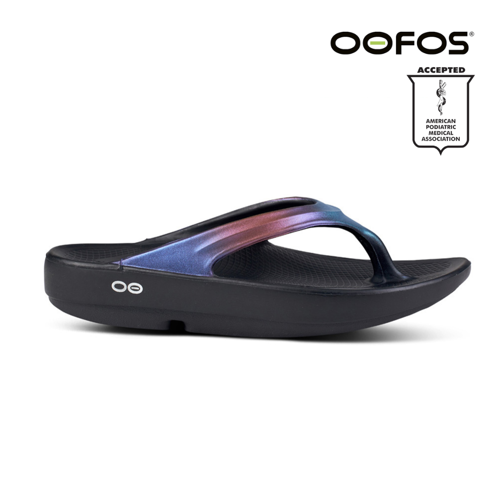 OOFOS Women OOlala Luxe - Midnight Spectre