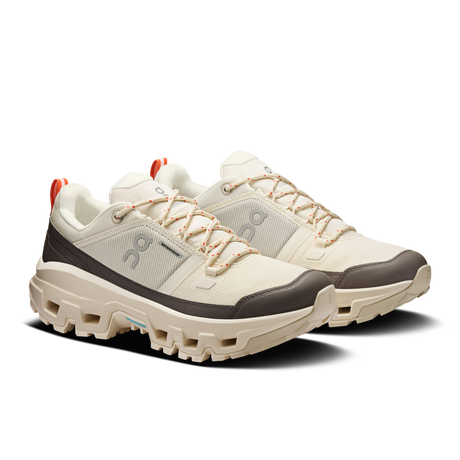 On Women Cloudrock Low Waterproof - Ivory / Ivory