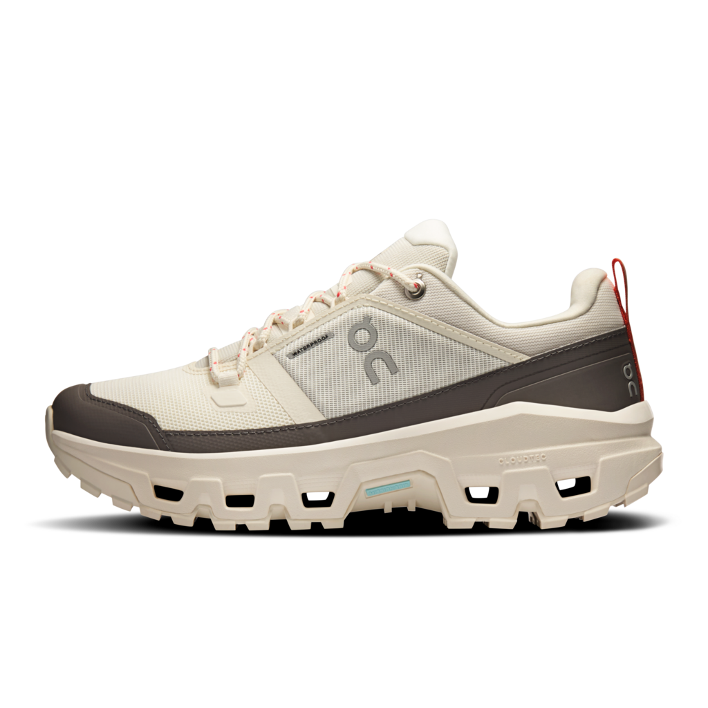 On Women Cloudrock Low Waterproof - Ivory / Ivory
