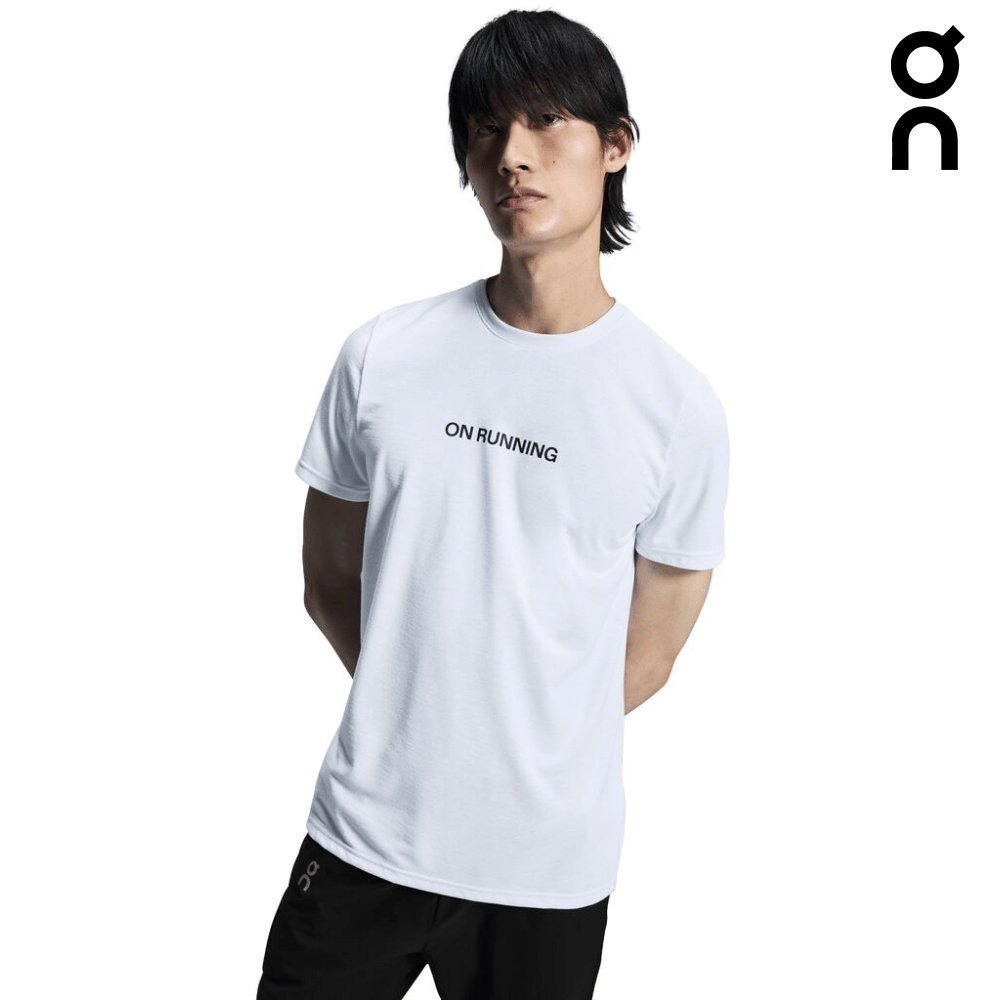 On Men On Run-T - White