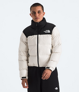 The North Face Women 1996 Retro Nuptse Jacket - White Dune / TNF Black