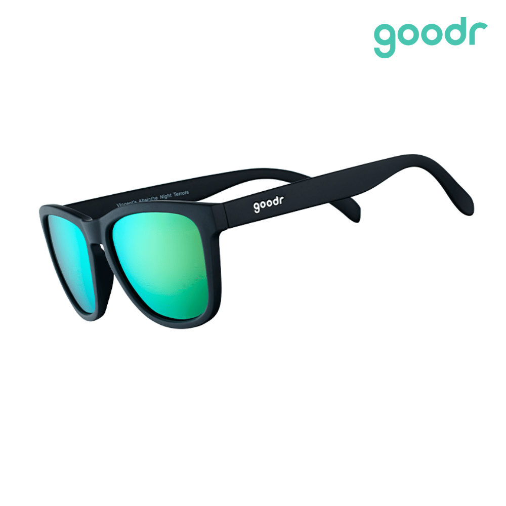 Goodr OG Running Sunglasses Vincent's Absinthe Night Terrors