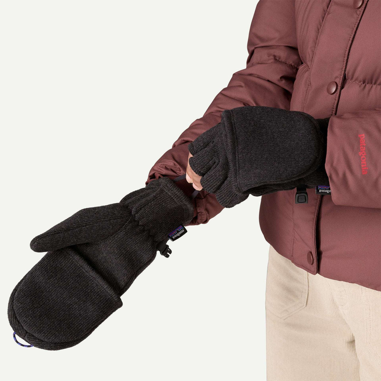 Explore Patagonia Better Sweater™ Fleece Gloves - Black for trail, outdoor & lifestyle use | Liv Activ Singapore