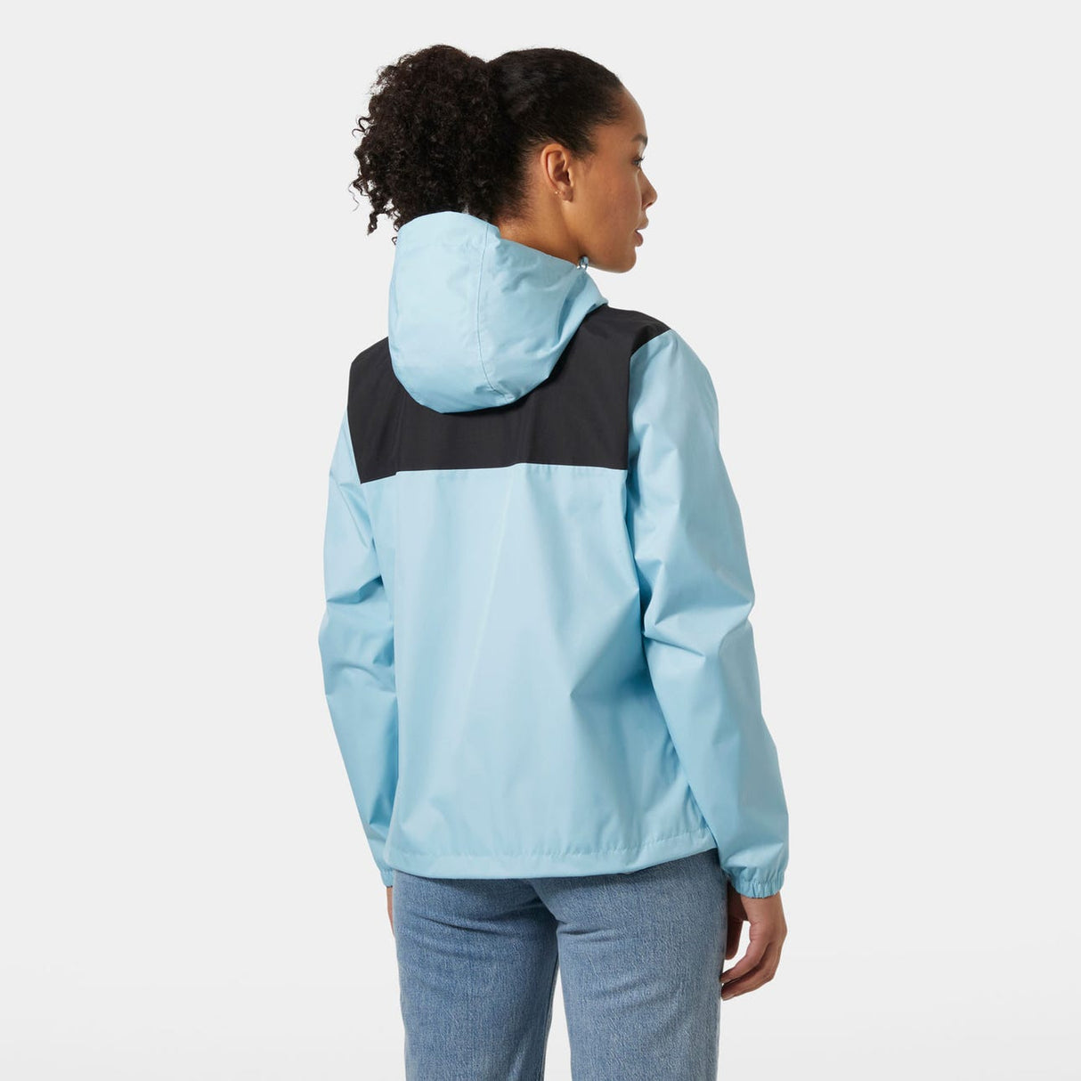 Helly Hansen Women Vancouver Rain Jacket - Light Cyan