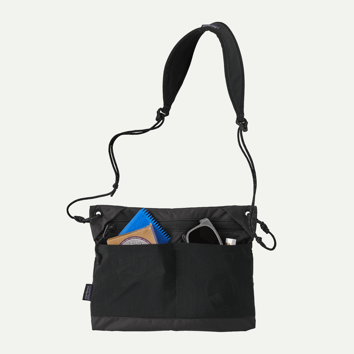 Explore Patagonia Terravia Sacoche Bag 3L - Black for trail, outdoor & lifestyle use | Liv Activ Singapore