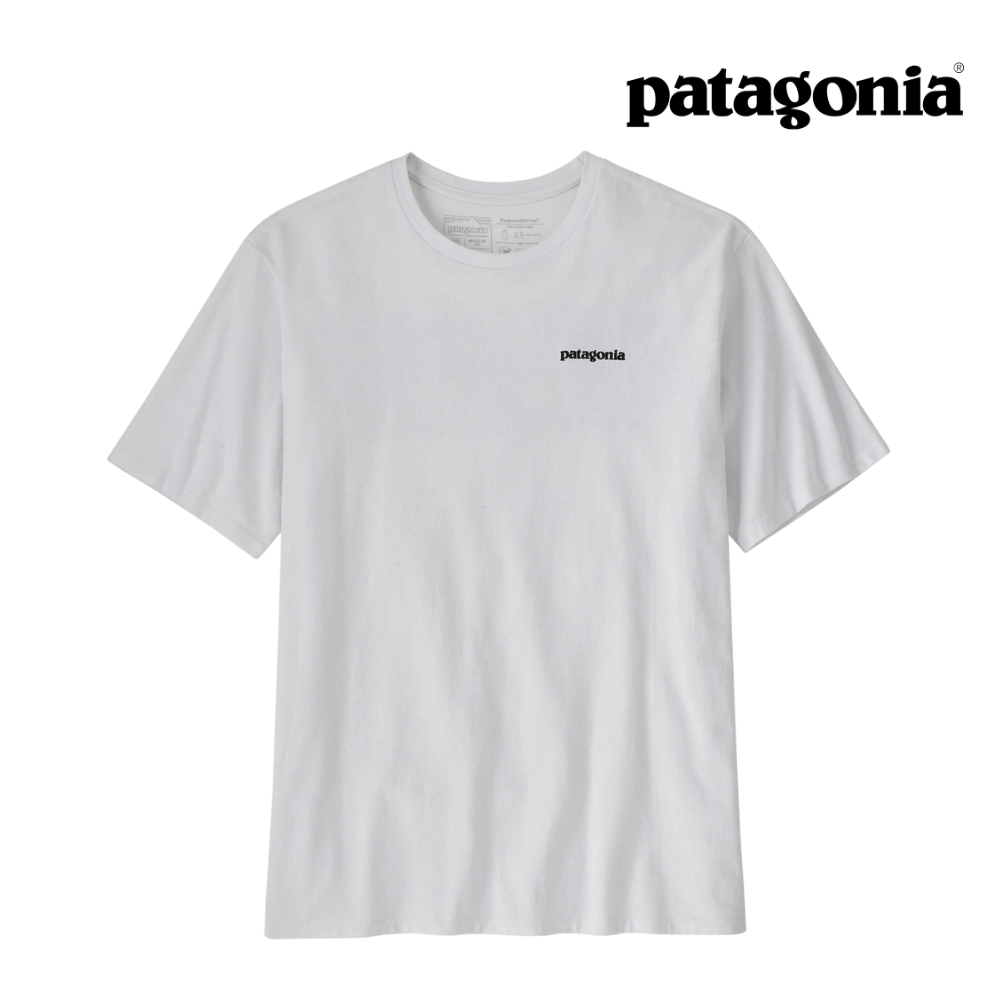 Patagonia Men P-6 Logo Responsibili-Tee® - White – Liv Activ