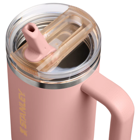Explore Stanley The Quencher ProTour Flip Straw Tumbler 30 Oz - Peach Rose for trail, outdoor & lifestyle use | Liv Activ Singapore