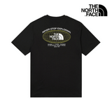 The North Face Men SS Immersed Outdoors Grid Tee Graphic - AP TNF Black