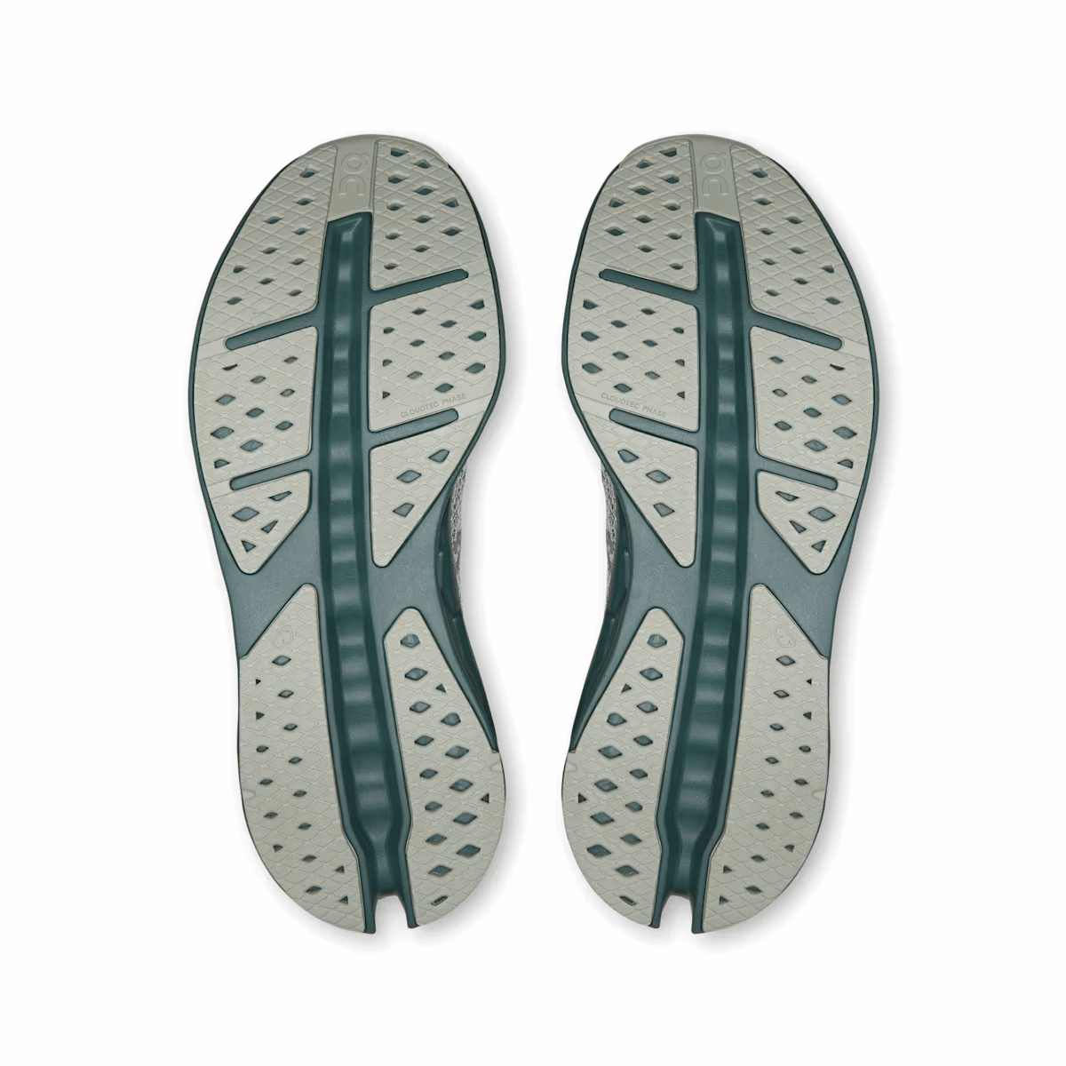 Explore On Men Cloudsurfer Max - Iceberg / Olive for trail, outdoor & lifestyle use | Liv Activ Singapore
