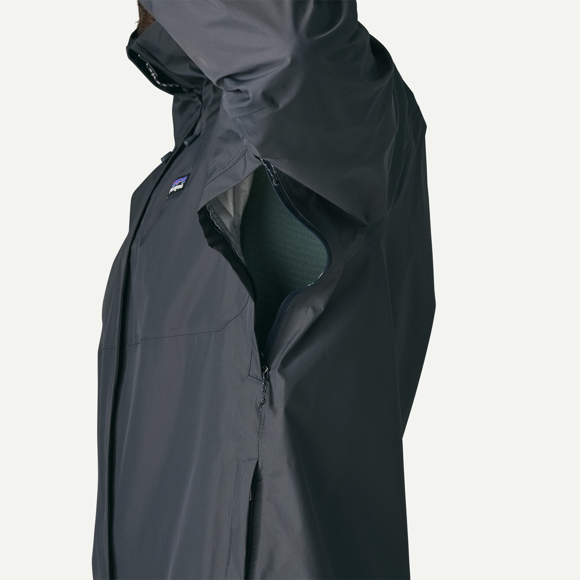Patagonia Men Torrentshell 3L Rain Jacket - Smolder Blue – Liv Activ