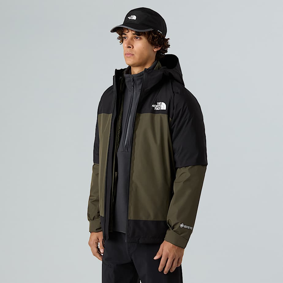 The North Face Men Mountain Light Triclimate 3-in-1 GORE-TEX® Jacket - AP New Taupe Green / TNF Black