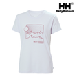 Explore Helly Hansen Women Skog Graphic T-Shirt - Even Light Purple for trail, outdoor & lifestyle use | Liv Activ Singapore