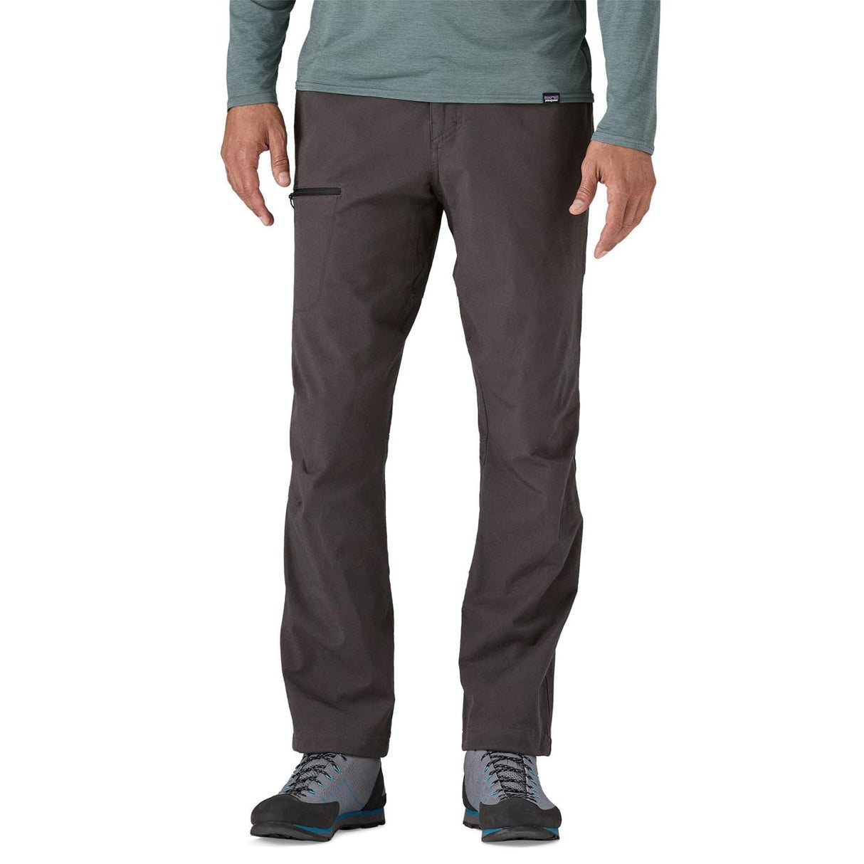 Explore Patagonia Men Venga Rock Pants - Short - Ink Black for trail, outdoor & lifestyle use | Liv Activ Singapore