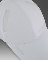 2XU Unisex Run Cap - White / White