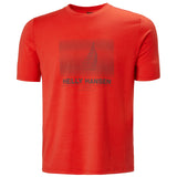 Explore Helly Hansen Men HP Race Sailing T-shirt - Alert Red for trail, outdoor & lifestyle use | Liv Activ Singapore