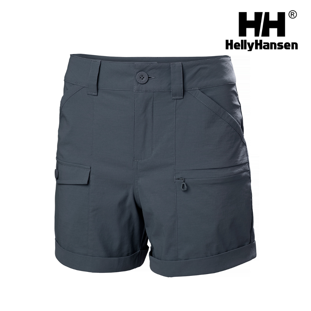 Explore Helly Hansen Women Maridalen Shorts - Alpine Frost for trail, outdoor & lifestyle use | Liv Activ Singapore