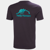 Helly Hansen Men Nord Graphic T-Shirt - Black Grape