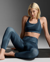 2XU Women Form Strappy Low Impact Low Bra - Dark Sage Glass Grad / Dark Sage