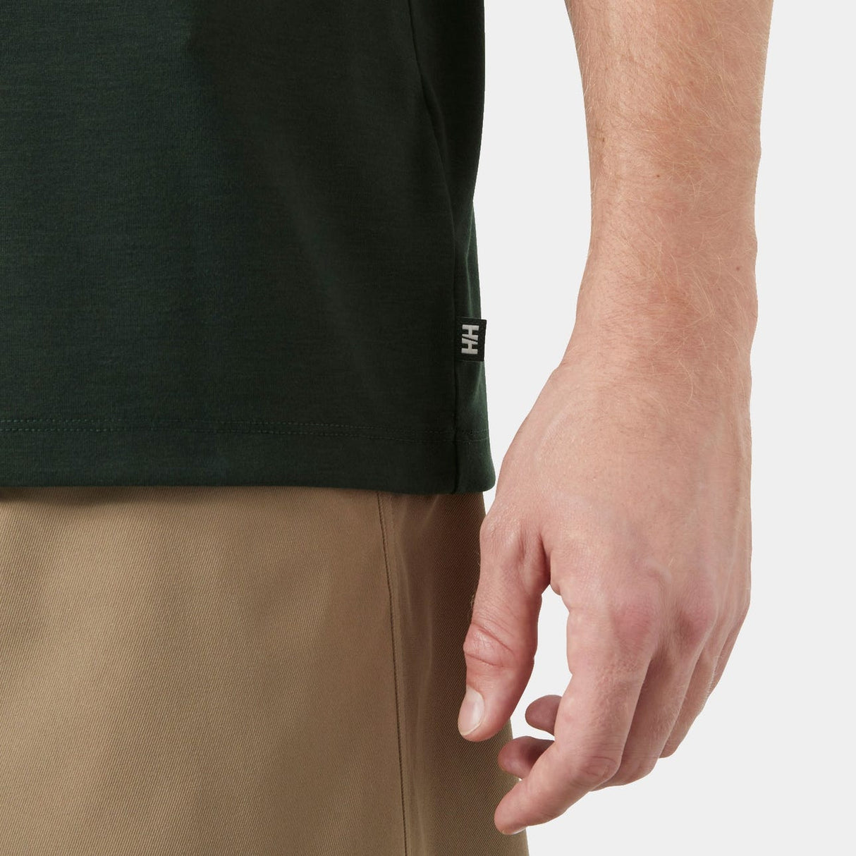 Explore Helly Hansen Men Skog Graphic T-Shirt - Dark Jungle for trail, outdoor & lifestyle use | Liv Activ Singapore