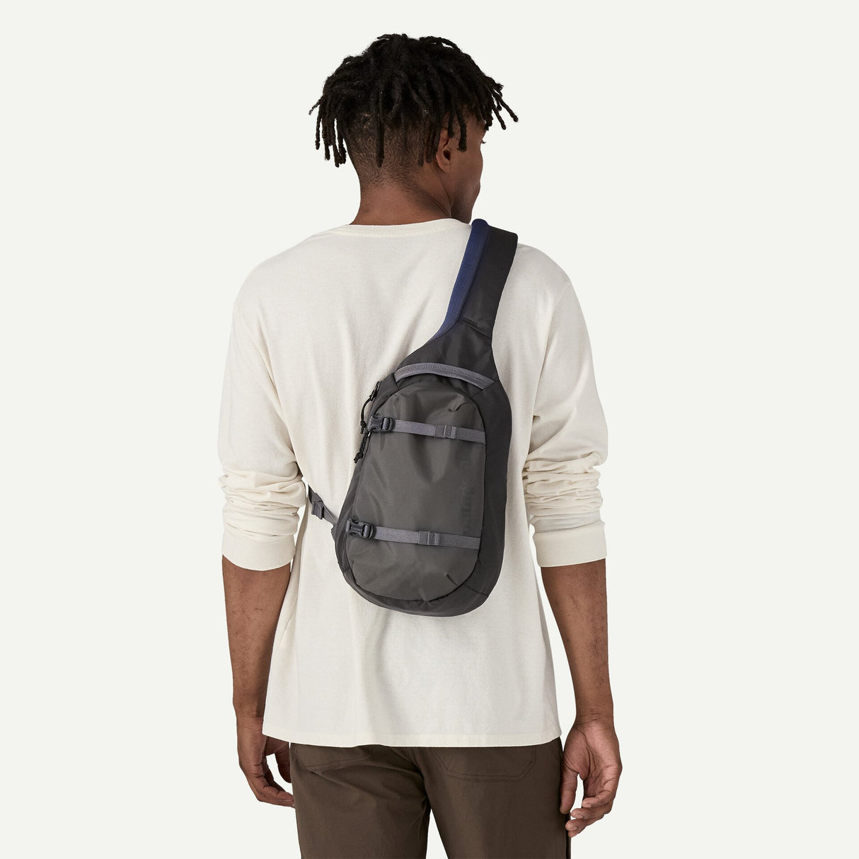 Explore Patagonia Atom Sling Bag 8L - Blue Sage for trail, outdoor & lifestyle use | Liv Activ Singapore