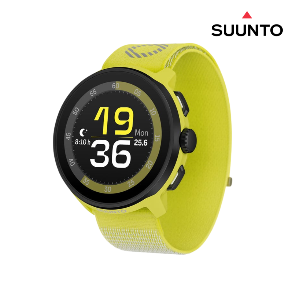 Suunto Run Textile Strap - Lime (46mm)