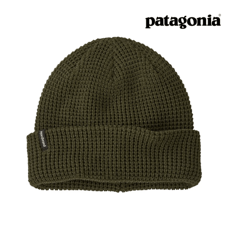 Explore Patagonia Unisex SnowDrifter Beanie - Pine Needle Green for trail, outdoor & lifestyle use | Liv Activ Singapore