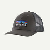 Explore Patagonia P-6 Logo LoPro Trucker Hat - Forge Grey for trail, outdoor & lifestyle use | Liv Activ Singapore