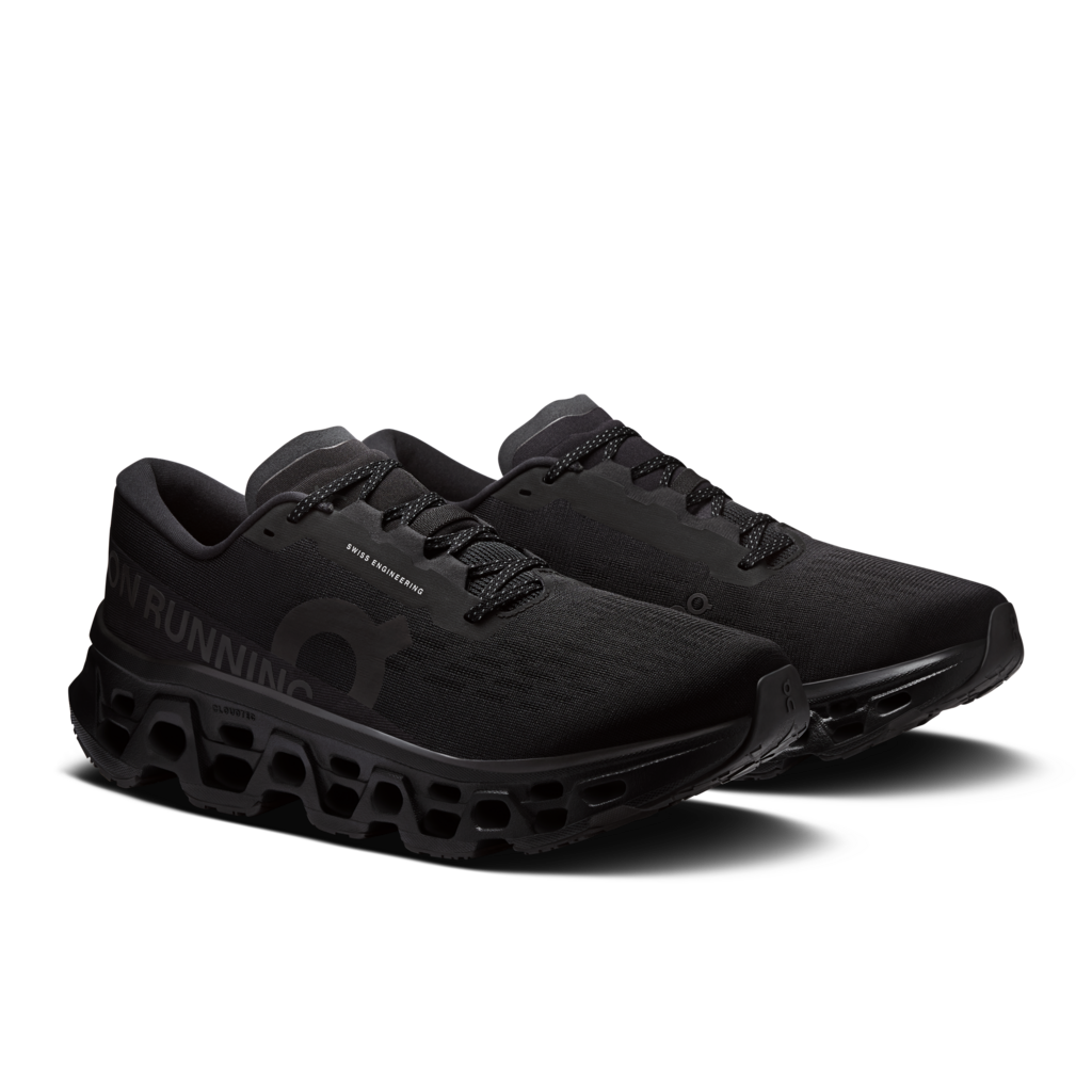 Explore On Men Cloudmonster 3 - Black / Black for trail, outdoor & lifestyle use | Liv Activ Singapore