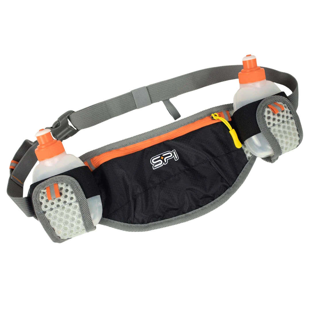 SPIbelt Hydration Pack - Black / Orange Zipper