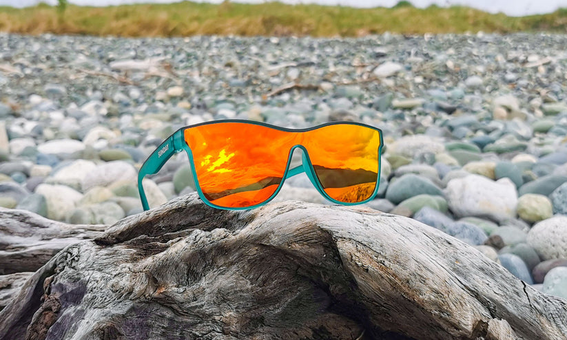 Sunday Shades Flare Series Sunglasses - Tropical Lush