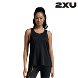 2XU Women Light Speed Tech Singlet - Black / Black Reflective