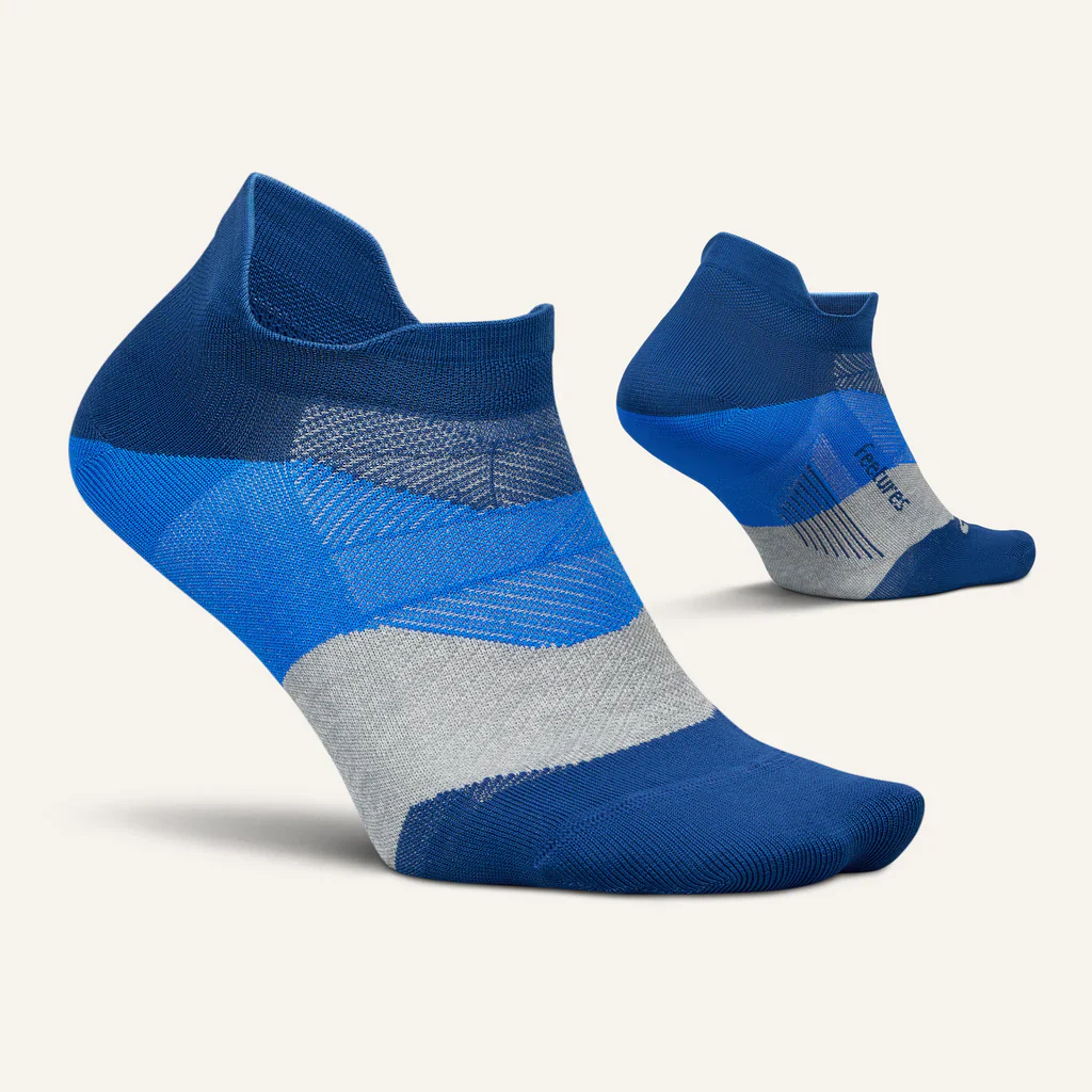 Explore Feetures Active Elite Ultra Light Cushion No Show Tab - Navy Mist for trail, outdoor & lifestyle use | Liv Activ Singapore