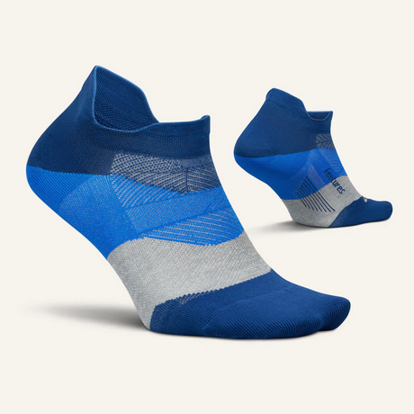 Explore Feetures Active Elite Ultra Light Cushion No Show Tab - Navy Mist for trail, outdoor & lifestyle use | Liv Activ Singapore