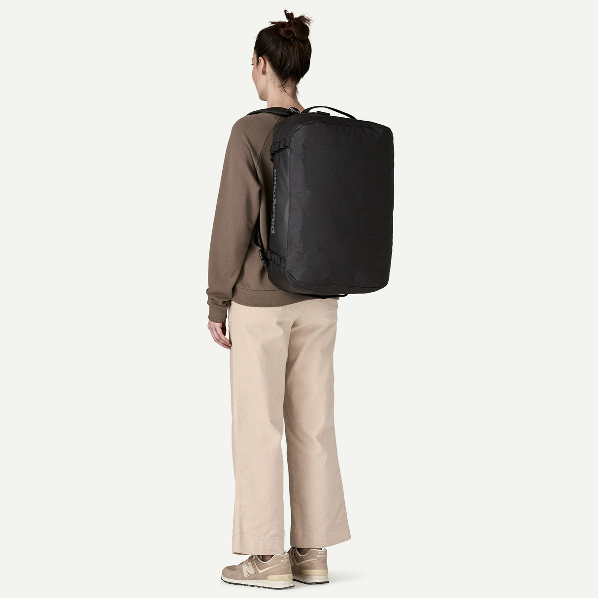 Explore Patagonia Black Hole® Duffel Bag 40L - Black with Black for trail, outdoor & lifestyle use | Liv Activ Singapore