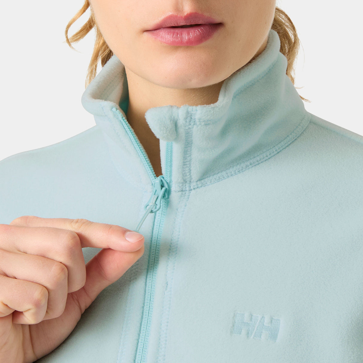 Explore Helly Hansen Women Daybreaker Fleece Jacket - Barely Blue for trail, outdoor & lifestyle use | Liv Activ Singapore