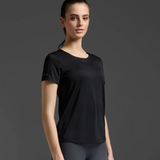 2XU Women Light Speed Tech Tee - Black / Black Reflective