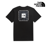 The North Face Unisex RLX Map Box Logo SS Tee Graphic - AP TNF Black