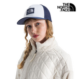 The North Face Unisex Keep It Patched Trucker Hat - TNF White / Lunar Blue