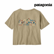 Explore Patagonia Women Unity Fitz Easy-Cut Responsibili-Tee - Pumice for trail, outdoor & lifestyle use | Liv Activ Singapore